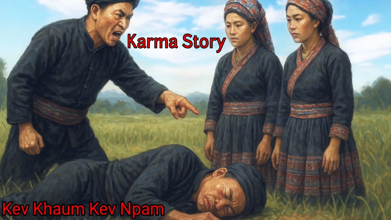 Karma Story - 2 Kwv Tij Kwv Npawg Sib Ua Plaub - Kev Khaum Kev Npam.    4/10/2025
