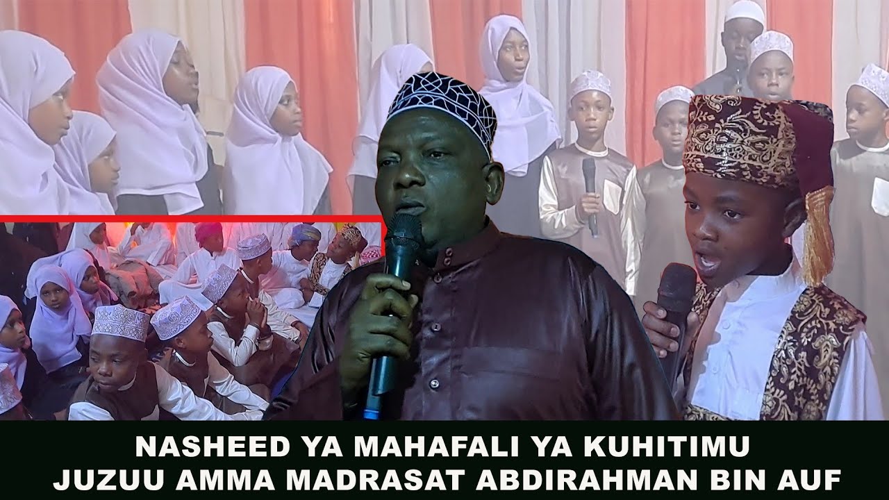 Vijana wayapamba mahafali ya JUZUU Amma kwa sauti zao nzuri 