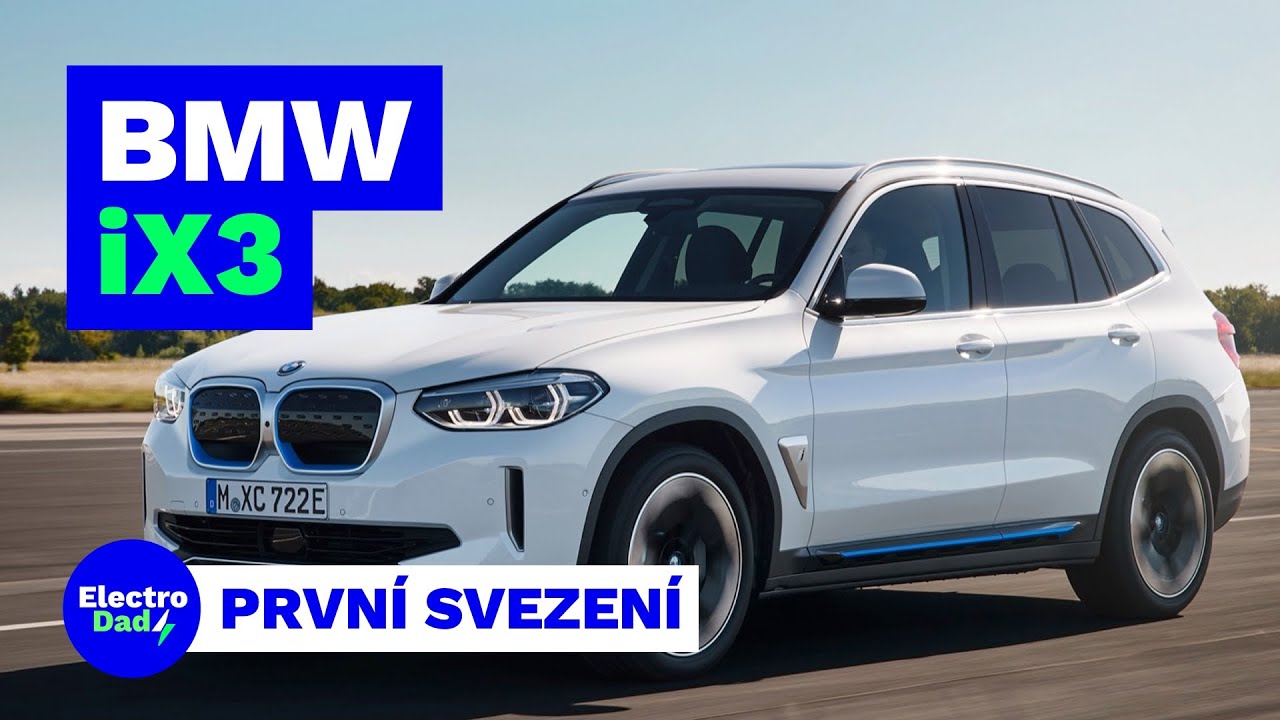 BMW iX3 2021 - první svezení SUV elektromobilem | Electro Dad #147