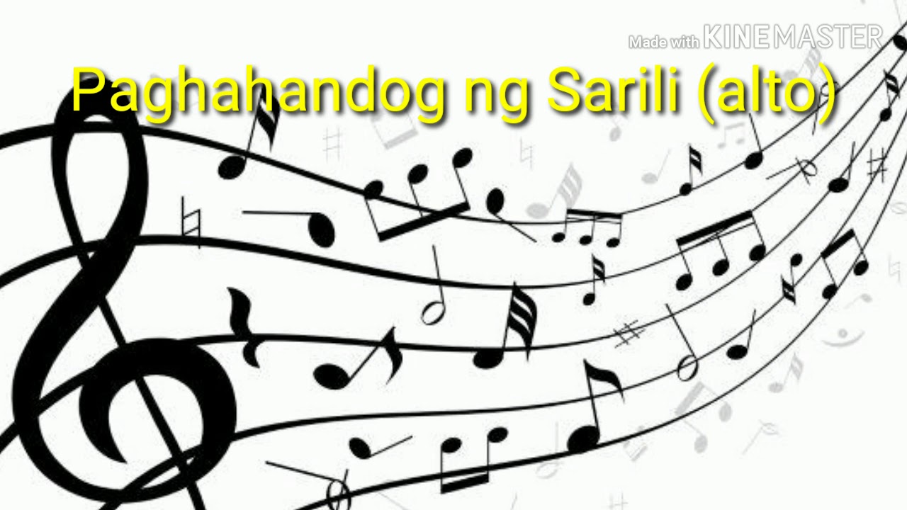 Paghahandog ng Sarili (alto)
