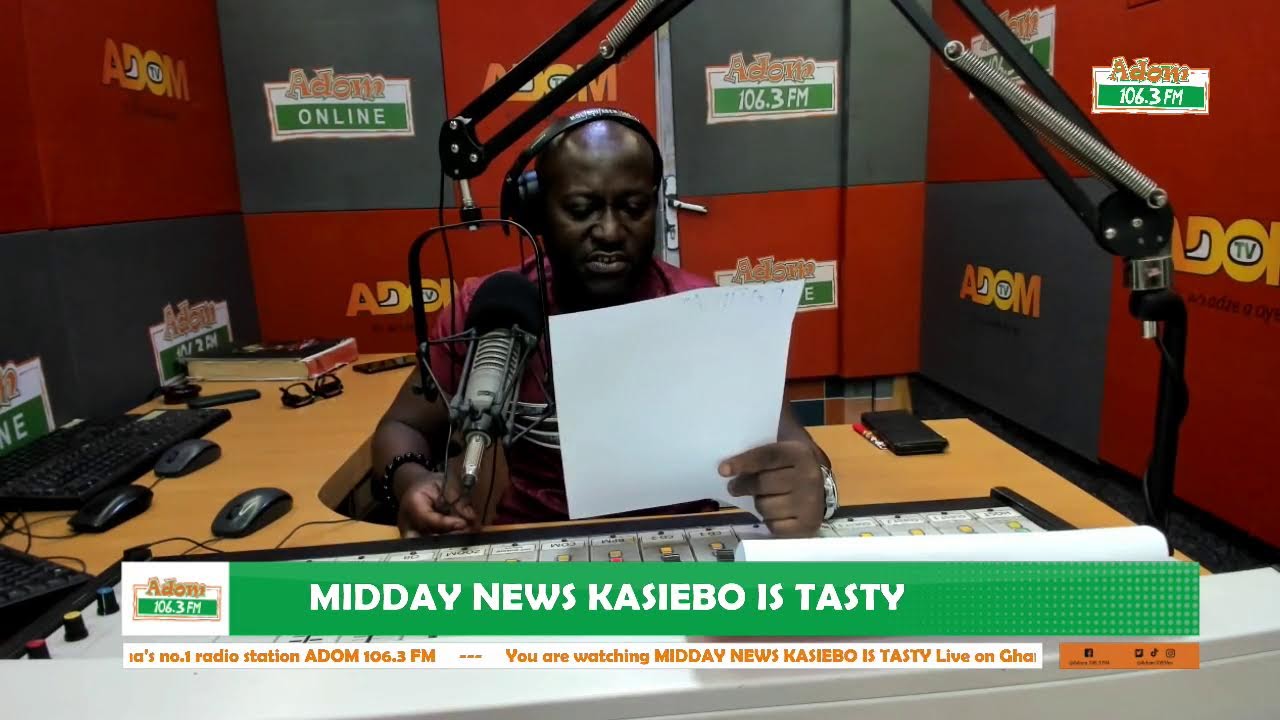 Midday News Kasiebo Is Tasty on Adom 106.3 FM (28-02-24)