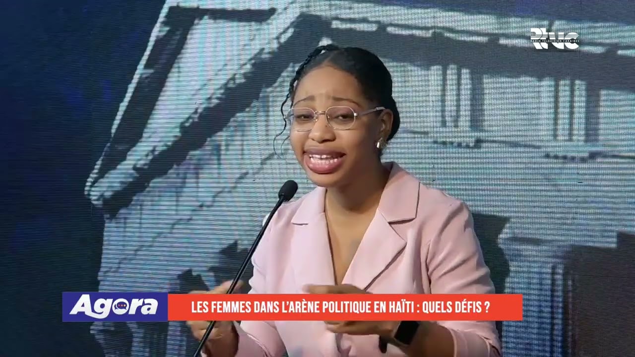 Exposé de Stéphanie MOÏSE sur le sujet : Les femmes dans l’arène politique en Haïti : quels défis ?
