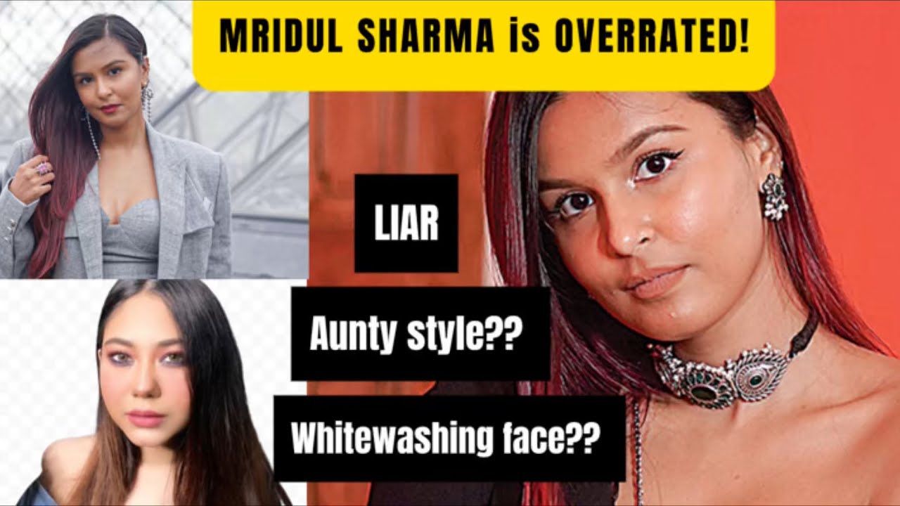 MRIDUL SHARMA is getting IRRELEVANT! She is OVERRATED! CAUGHT LYING AGAIN!!