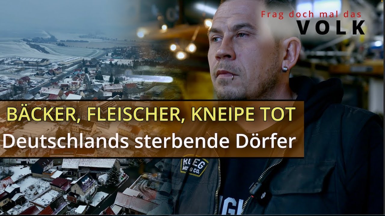 Kein Supermarkt, kein Arzt, keine Hoffnung. Dörfer bangen um die Zukunft.