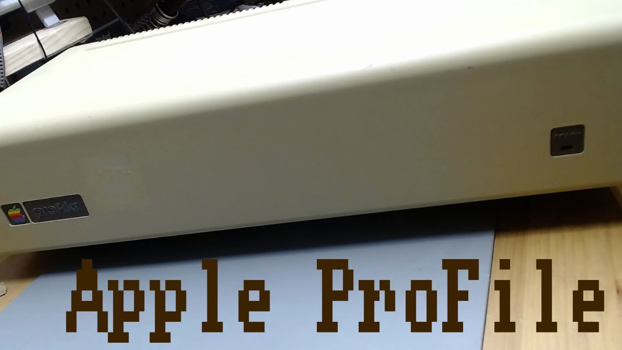 Replacing the smoke in a vintage Apple ProFile Hard Disk Drive
