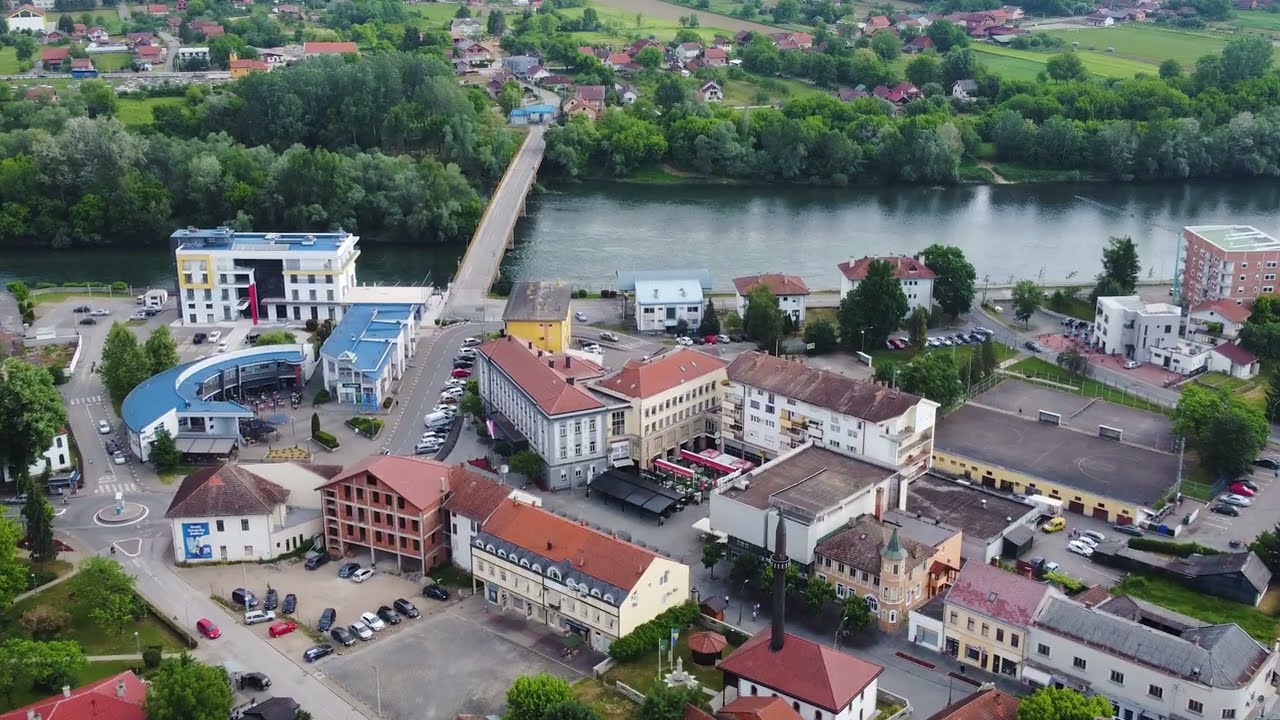 Kozarska Dubica 2022 snimak dronom