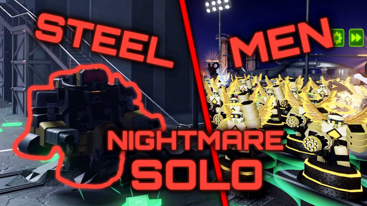 MAN VS STEEL Xmas 2025 Nightmare Mode Solo Victory | Tower Defense X | Roblox TDX