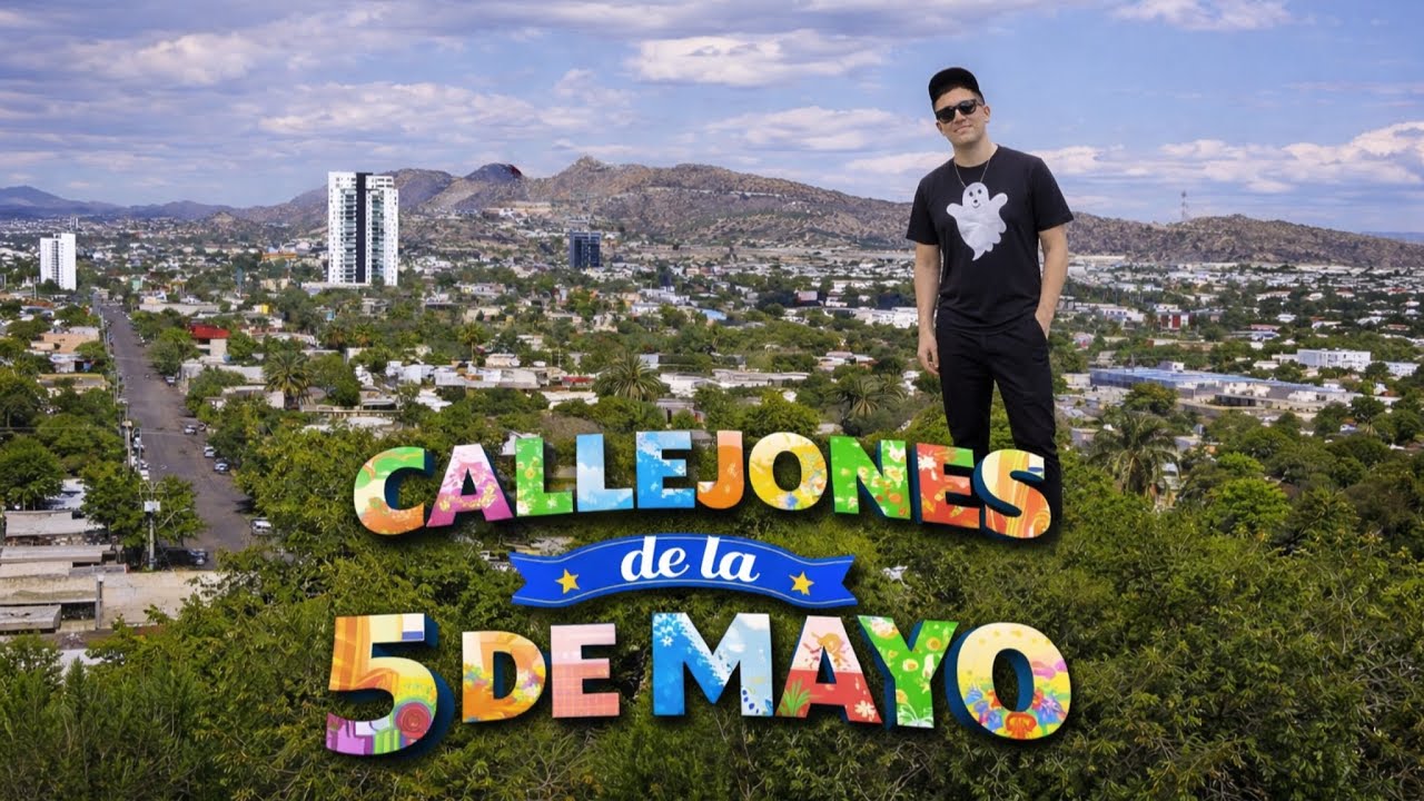 Recorriendo callejones de la 5 de mayo en Hermosillo 