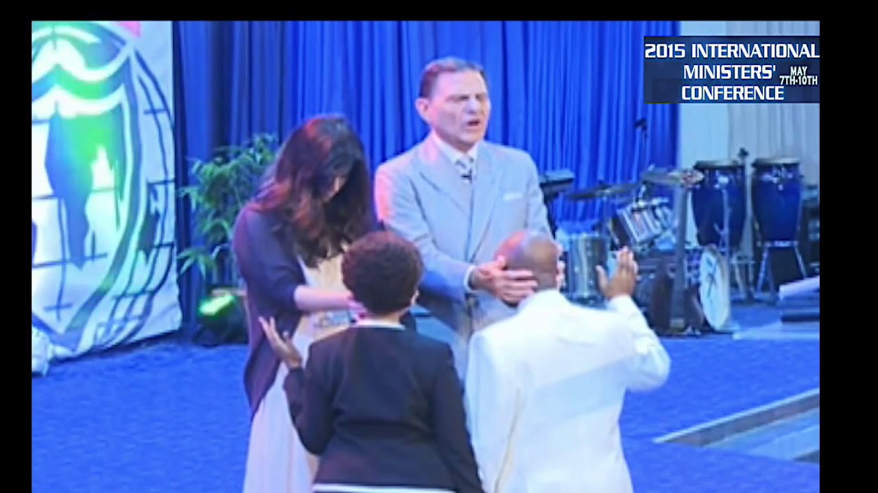 KENNETH COPELAND IMPARTS PROPHET, EVANGELIST & CREATIVE ANOINTING ON BISHOP & PST. FAITH OYEDEPO