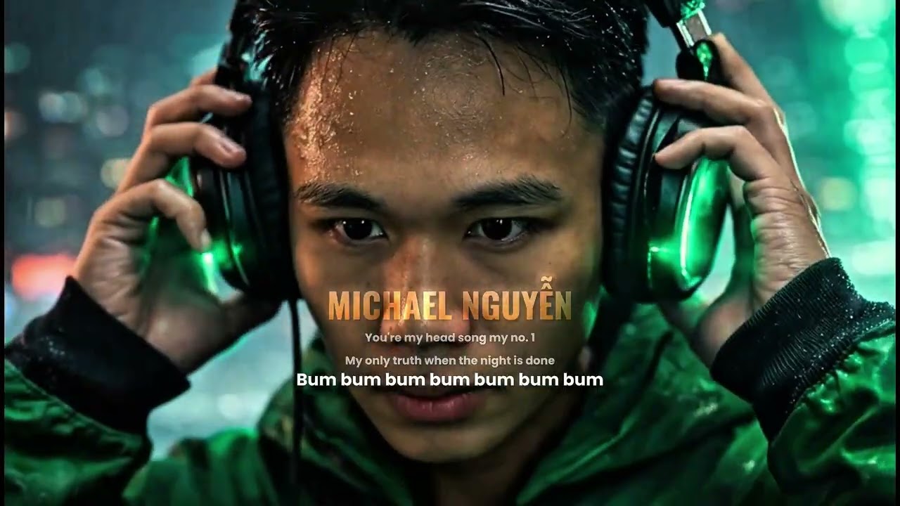 Queen of My Night 👑⚡ Cyberpunk Love Anthem– When Love Meets Neon & Bass💚💫