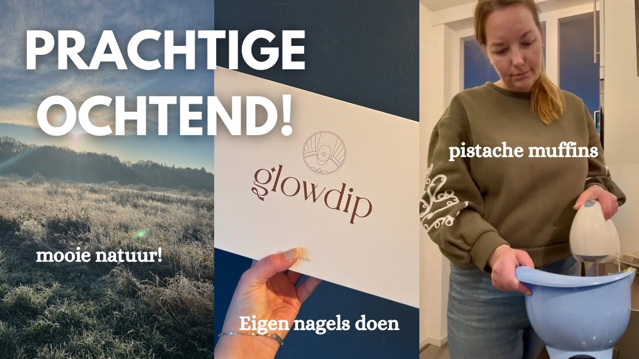 Prachtige ochtend! 🥹 Bakken, Glowdip & truien uitzoeken ❄️ 