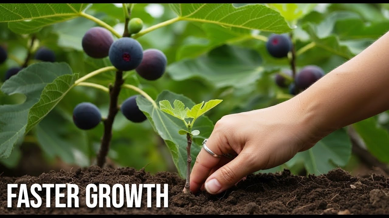 1 Trick to Make Your Fig Tree Grow Faster: 100% Foolproof