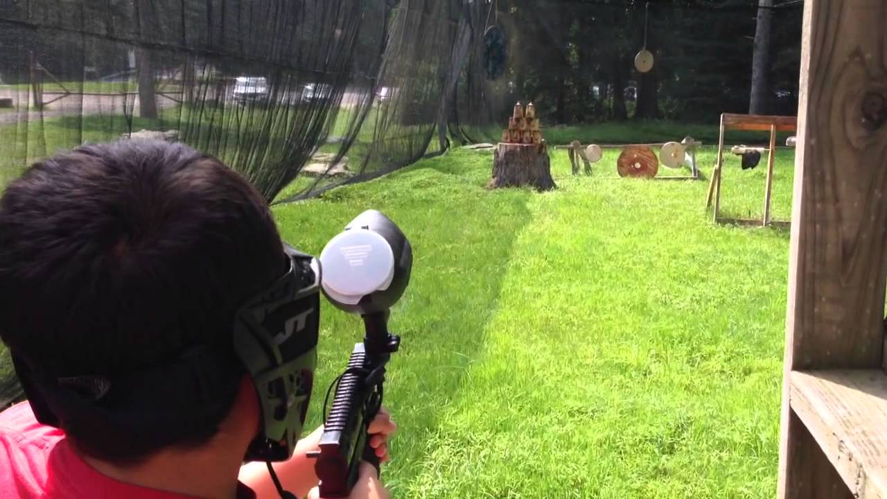 Matthew target shooting