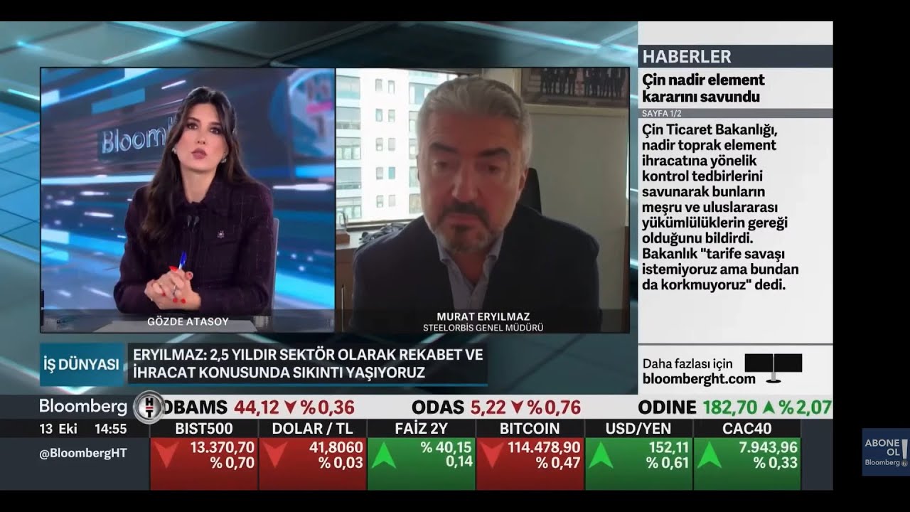 "Küresel çelik sektörü büyük bir krizin içinde"