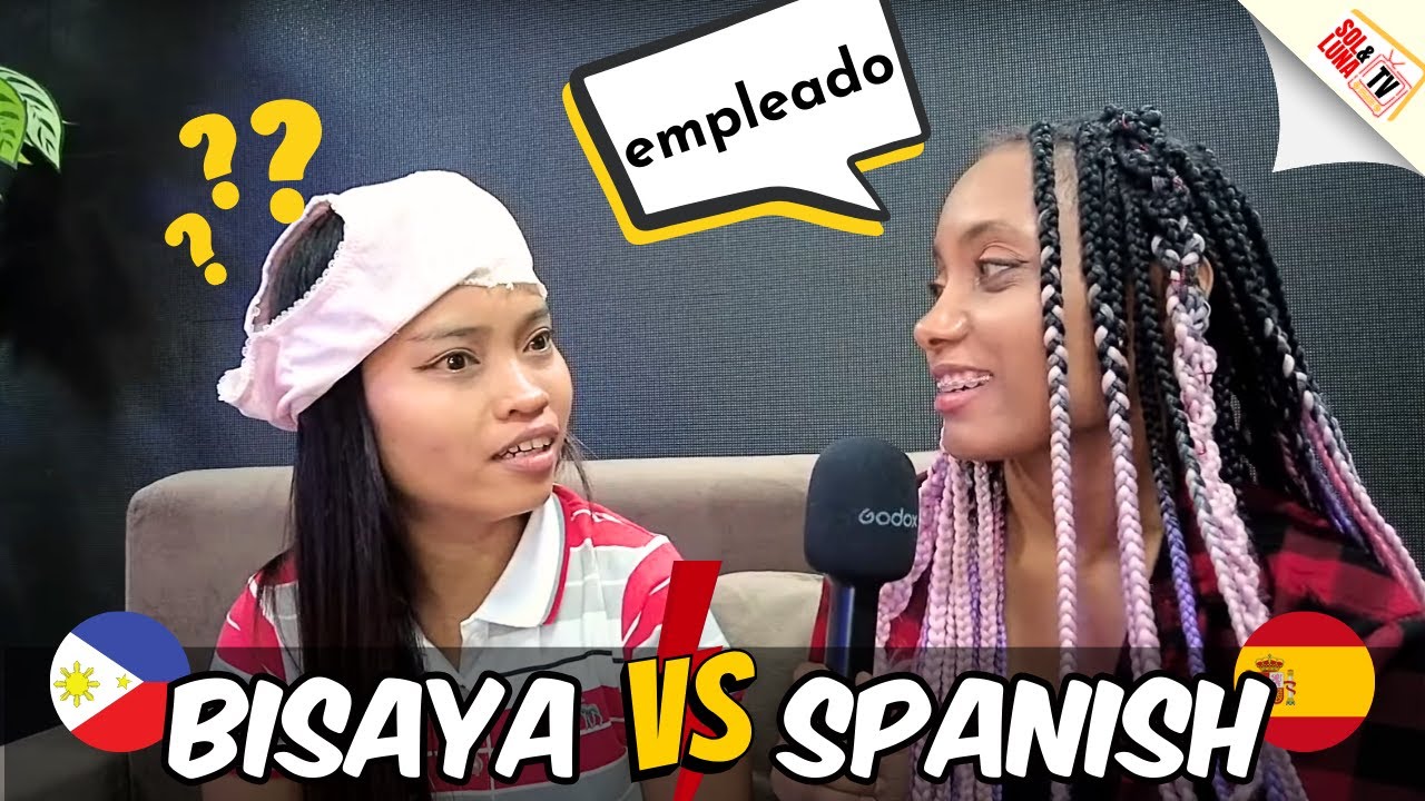 Latinas in the Philippines 🇵🇭 LANGUAGE CHALLENGE SPANISH VS BISAYA with @PantyQueen ​| Sol & Luna