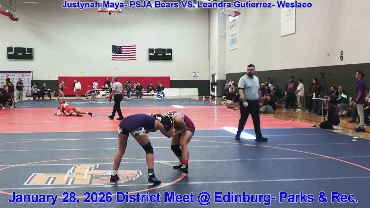 1-28-2026_11- Justynah Maya- PSJA Bears VS. Leandra Gutierrez- Weslaco