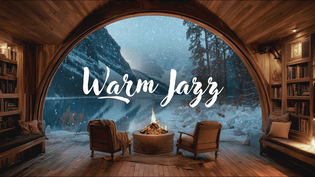 Night Warm Jazz LIVE 🌙 
Fireplace Sounds & Smooth Jazz for Sleep, Relax & Deep Night Vibes