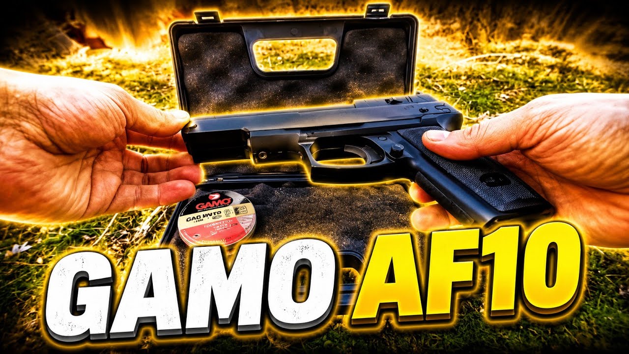 GAMO AF10 Restaurada | prueba de DISPARO a 10m