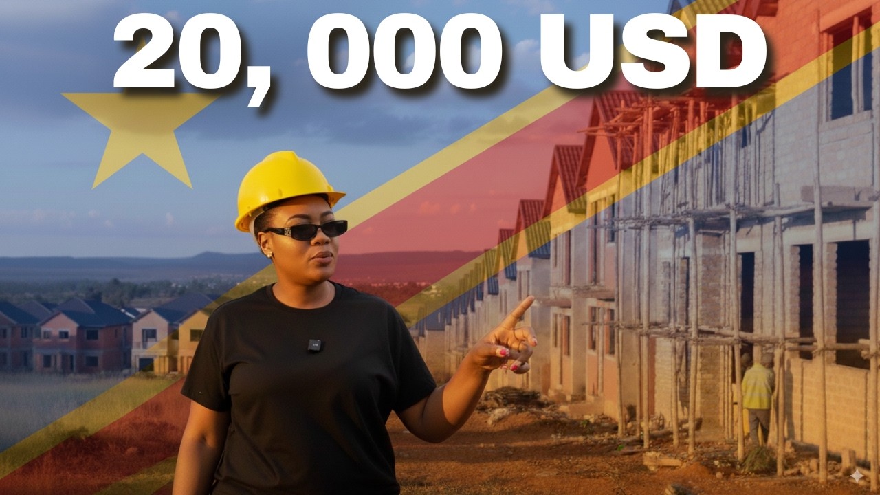 Cette Femme a CONSTRUIT plus de 50 MAISONS à Kinshasa. C'est JUSTE Incroyable !