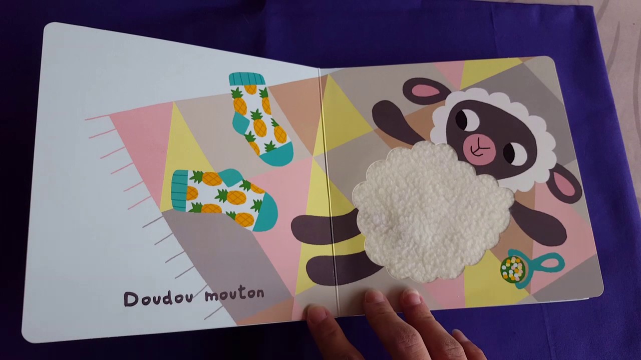 Mes doudous : images/matières/sons de Marion Billet. Livre sonore.