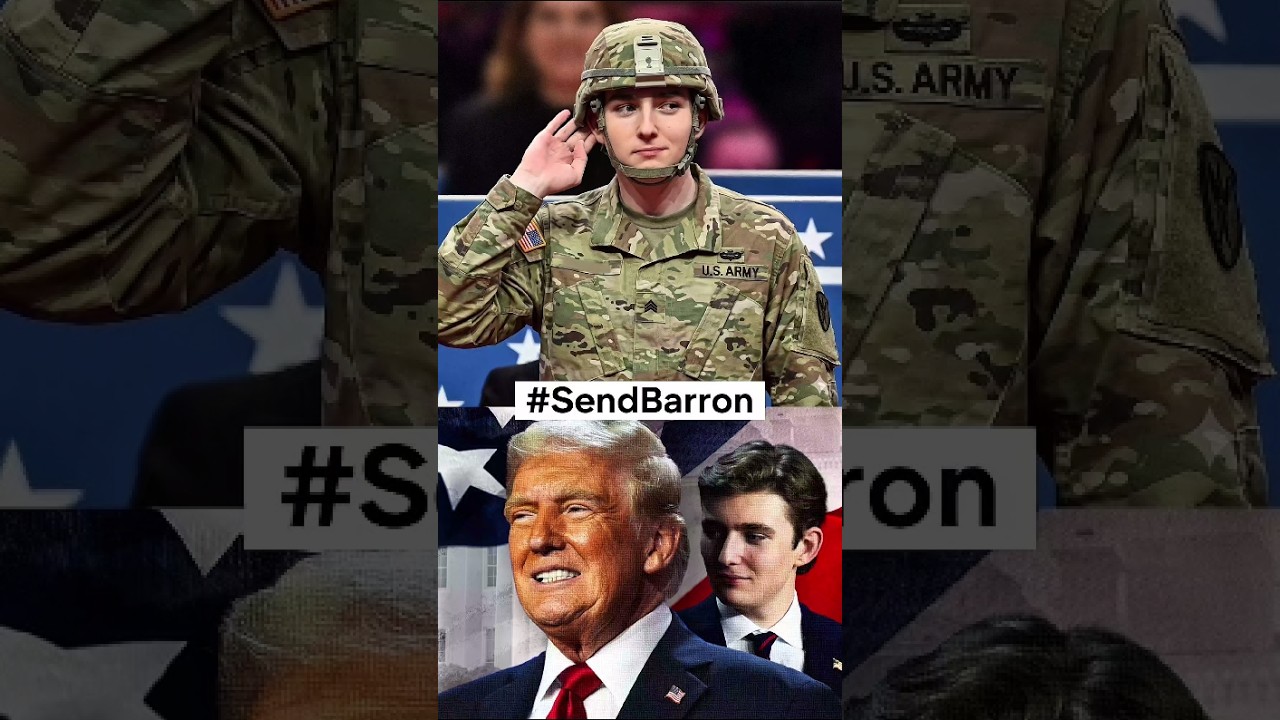 barron trump military