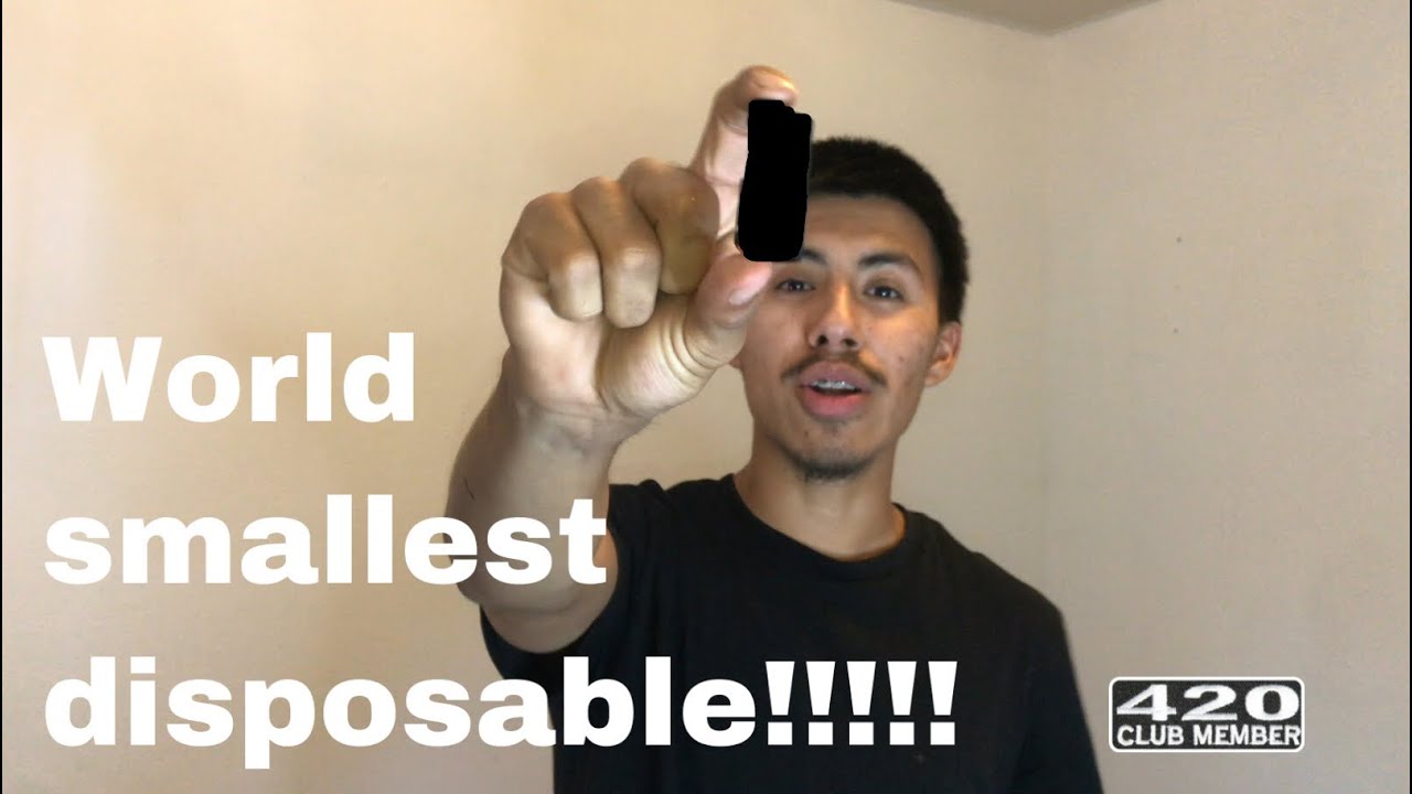 World&rsquo;s smallest disposable!! ||Roach Review||