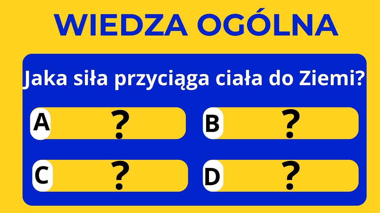 PRZETESTUJ SWOJĄ WIEDZĘ OGÓLNĄ! Spróbuj zdobyć 20/20! #quiz #wiedza