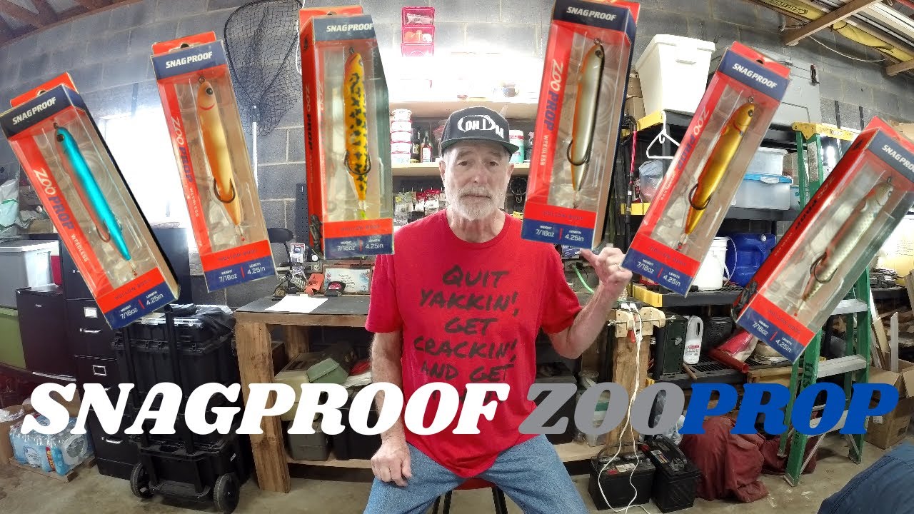 SNAGPROOF Weedless ZooProp/ What is it?/ With a SPECIAL Appearance by VINNY! #ZooProp #SnagProof