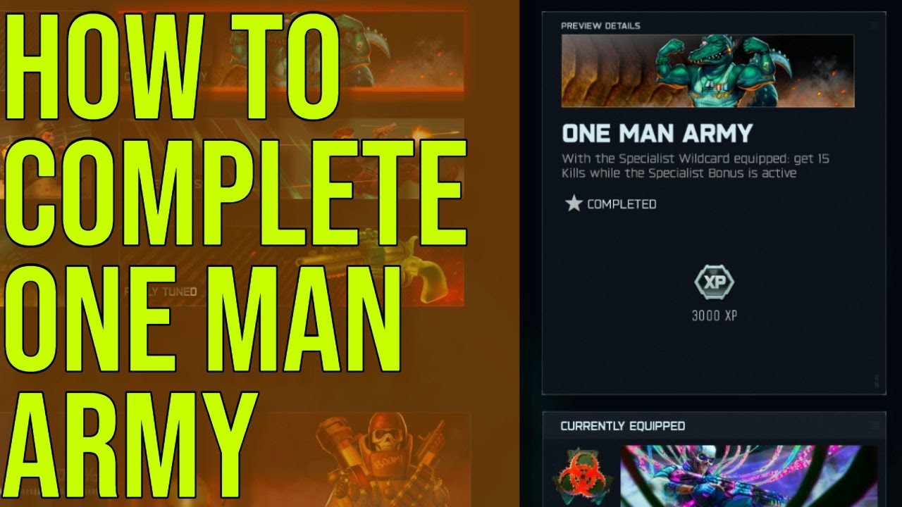 One Man Army Challenge - Specialist  Workaround / Black Ops 7 Multiplayer