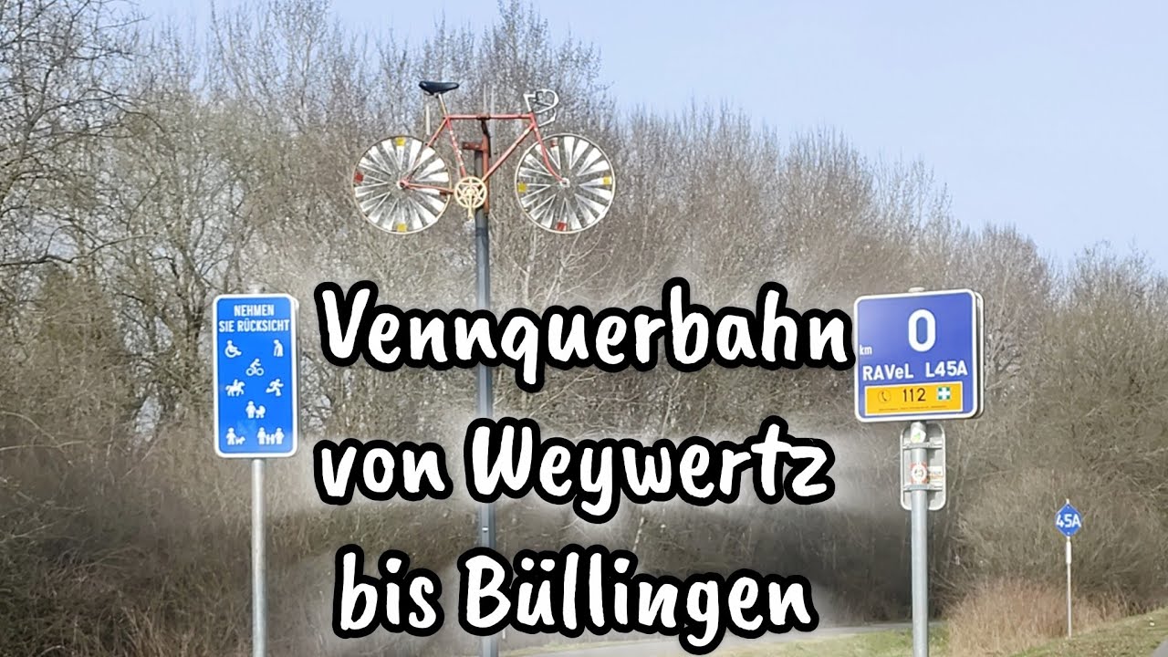 Vennquerbahnradweg - von Weywertz bis Büllingen 