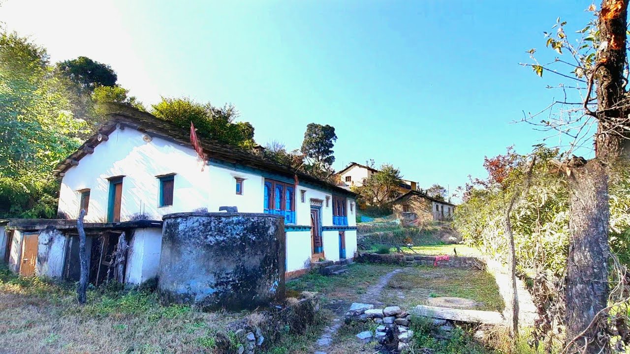 Simply the Indian Mountain village life, || पहाड़ी गाँव, उत्तराखण्ड || Mountain life Uttarakhand