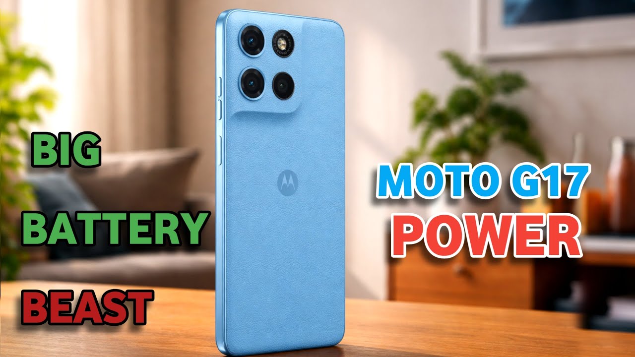 Motorola Moto G17 Power - First Look, Design, Specs & Price