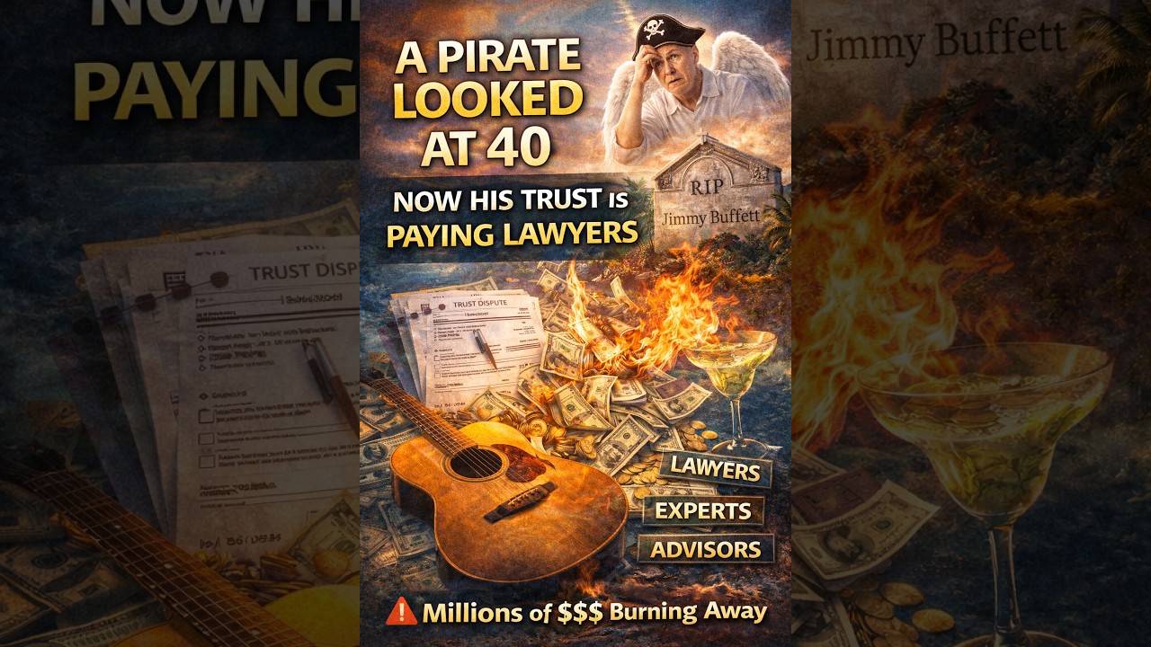 🏝️ Jimmy Buffett Trust War: “A Pirate Looked at 40”… Now the Lawyers Are Paid First