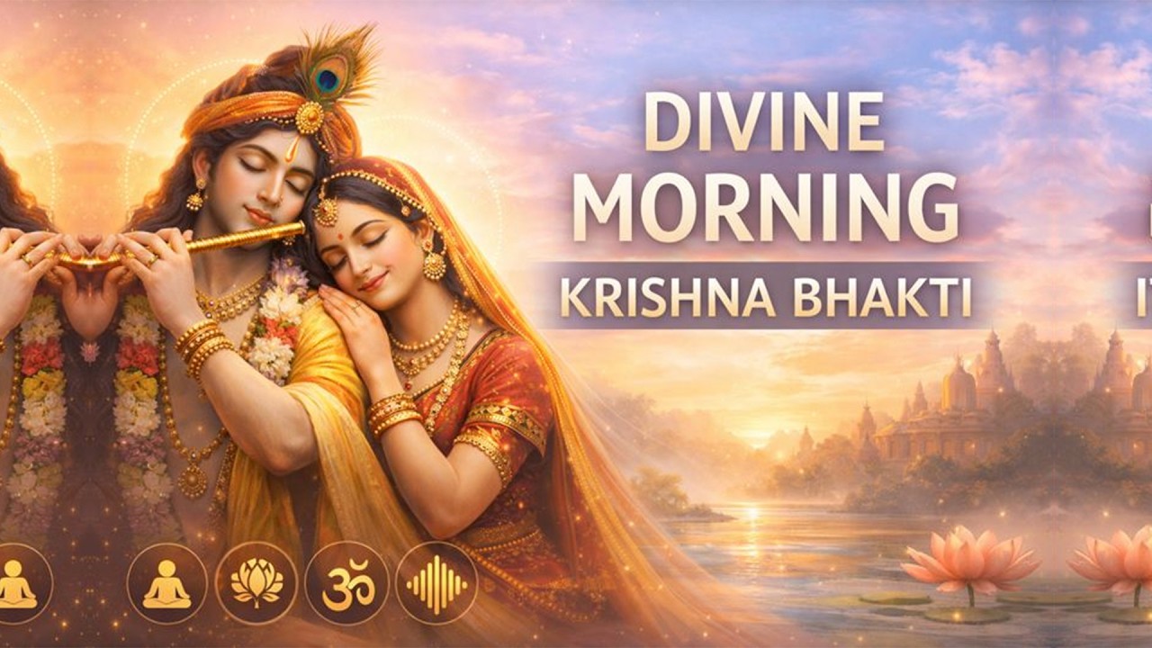 Soulful Radha Krishna Morning Bhajans 2026  Divine Nonstop Krishna Bhakti Songs | Peaceful Meditatio