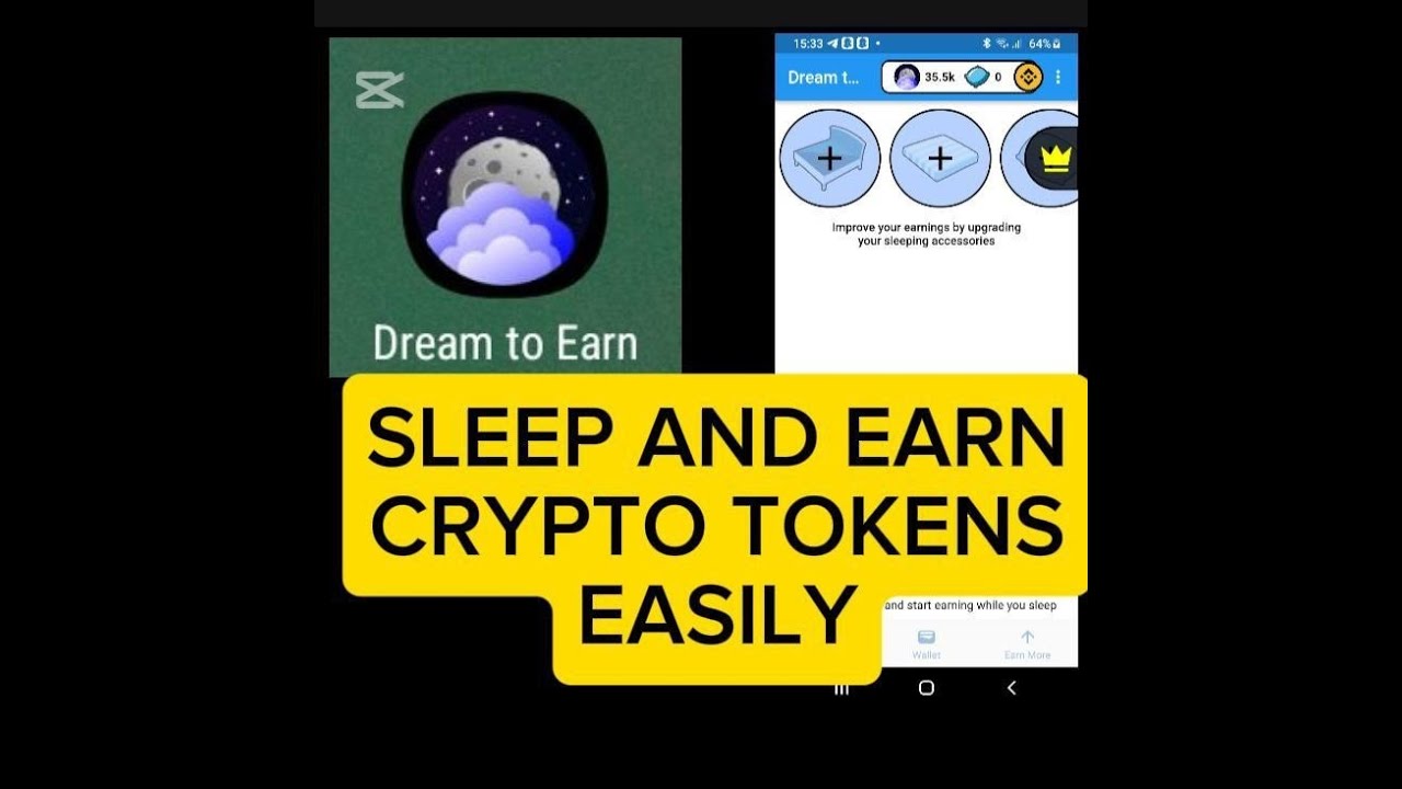 DREAM TO EARN : EARN PASSIVE INCOME FOR SLEEPING / WITHDRAWAL