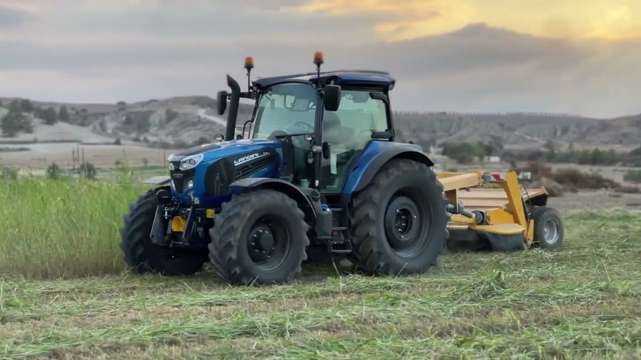 Landini 6-145 RS & Elho Mower Conditioner