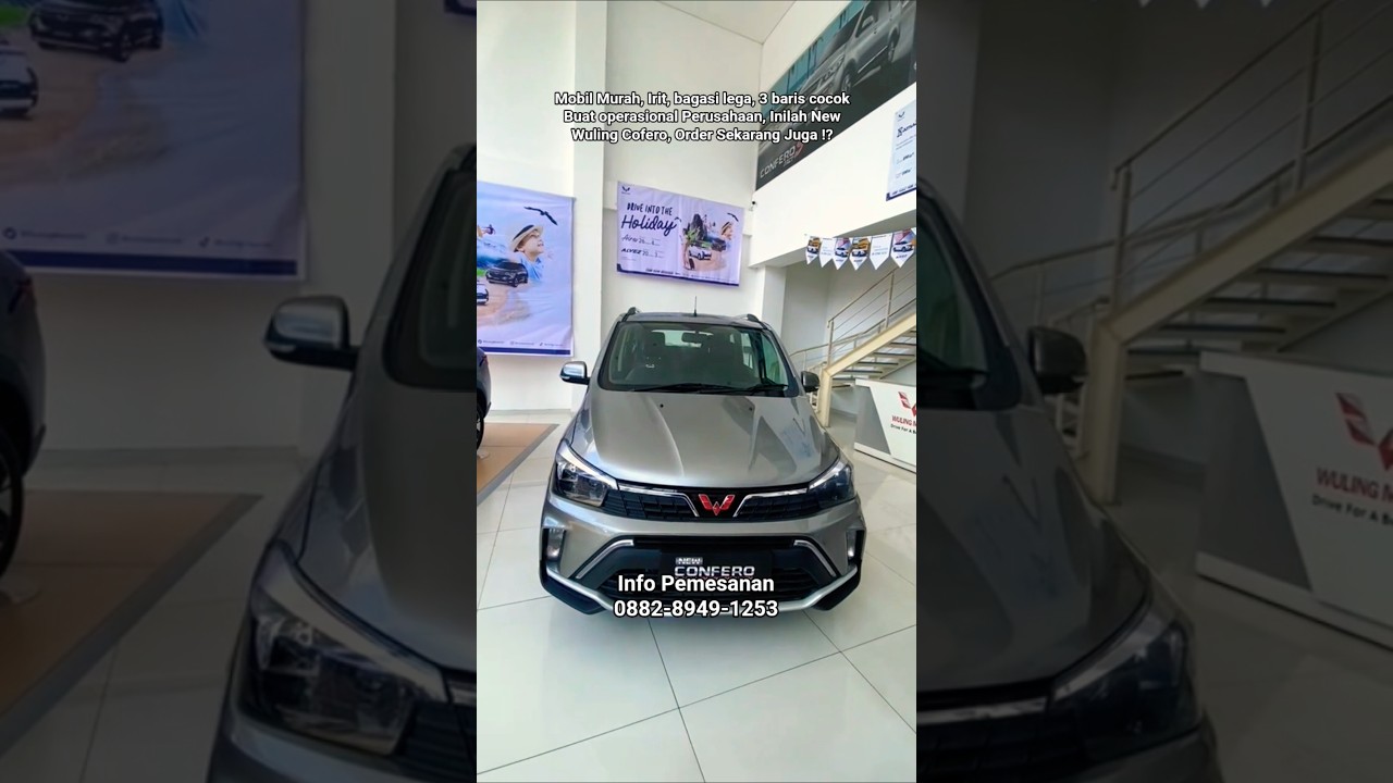 Tampilan Terbaru New Wuling Confero Silver 2025 #otomotif