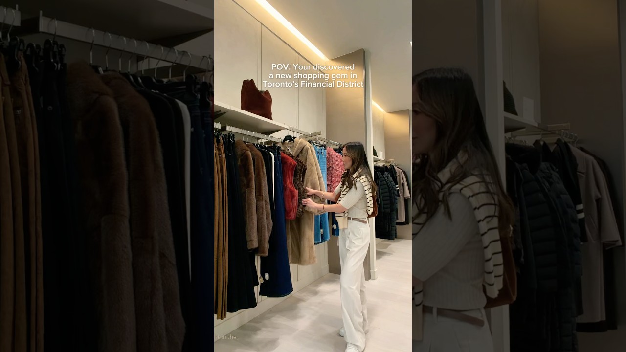 Shopping Vlog: Andrews Opening in Toronto&rsquo;s Financial District