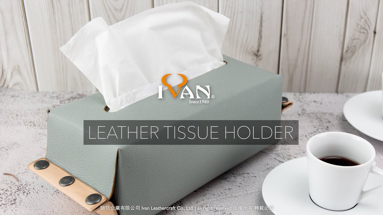 Leather Project: Leather Tissue Holder