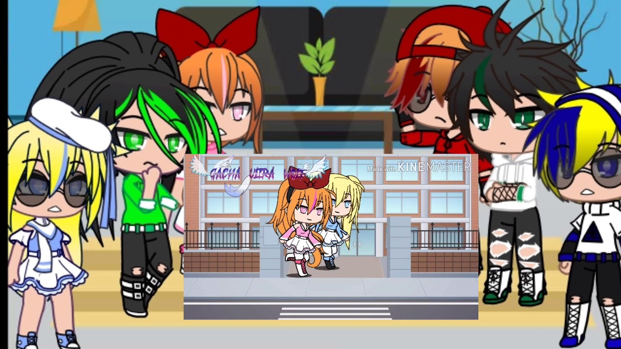 Ppgz and Rrbz reacts to their series| Requested| Gacha Ultra Wolf| No thumbnail ;-;