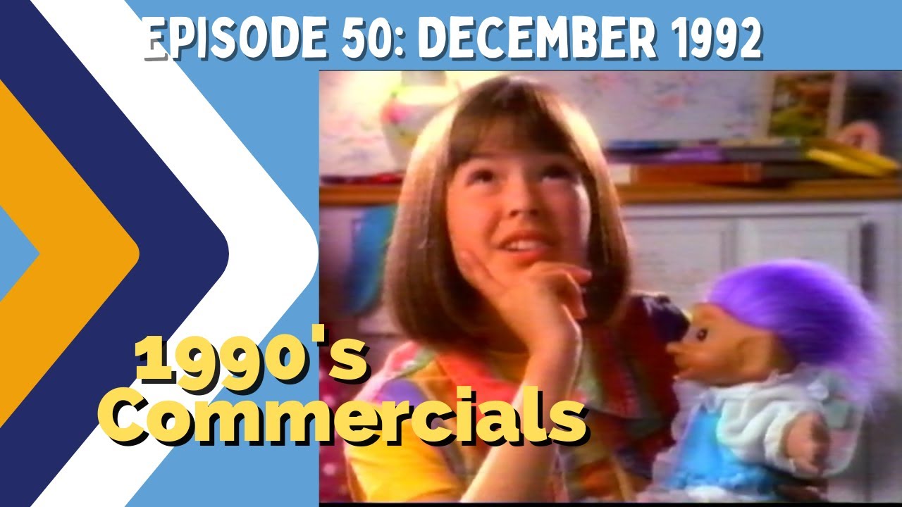 1992 Commercials: Bill Cosby, Power Wheels, Treasure Troll Tots, Barbie, The Terminator 📼📺
