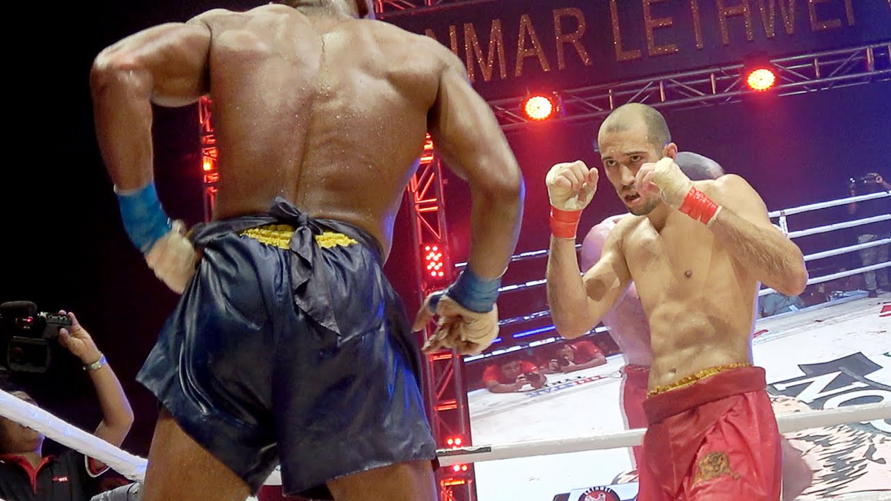 Dave Leduc vs Cyrus Washington Lethwei World Championship Fight