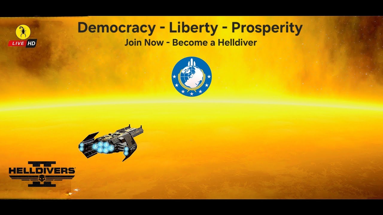 🔴 LIVE - Helldivers 2 - Democracy - Liberty - Prosperity