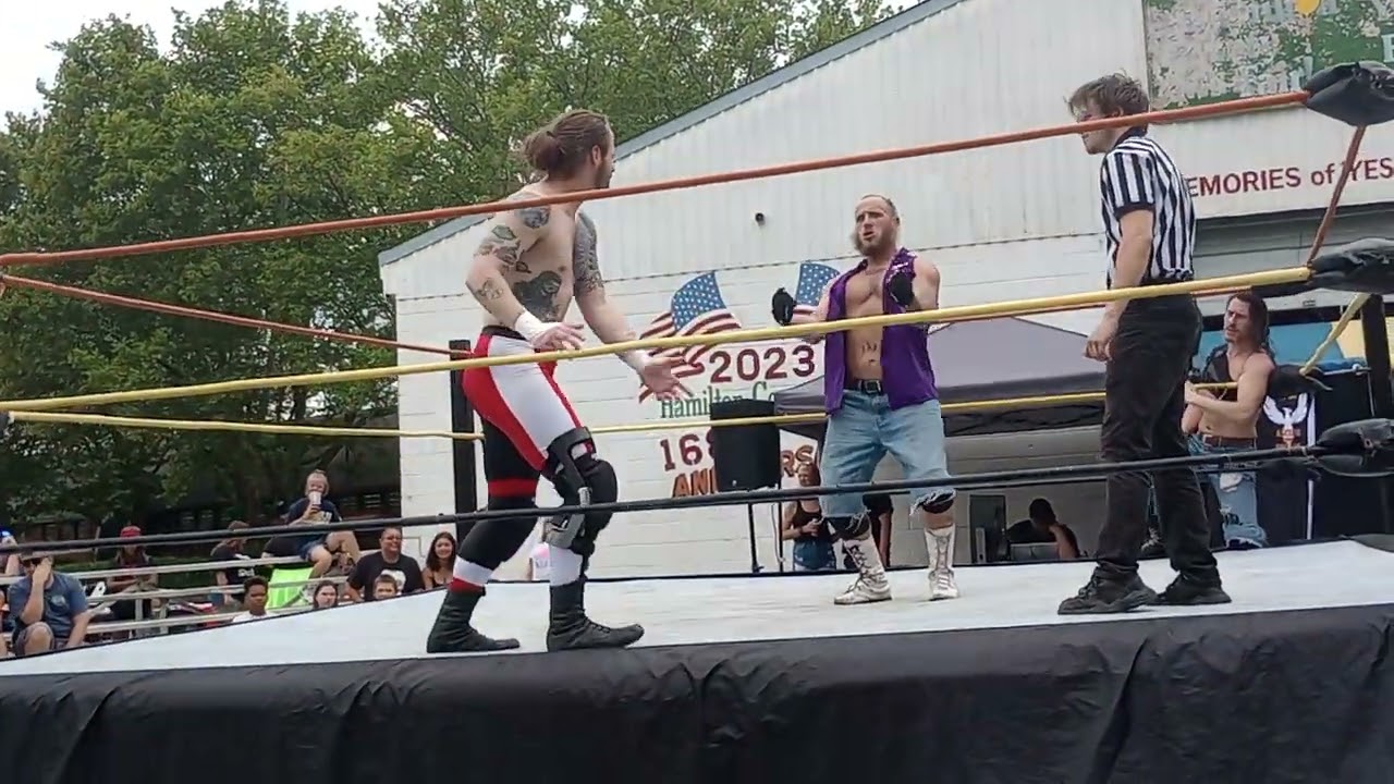 Johnny Sisco & Creed Costello v DDTrash   APW @ Hamilton County Fair 6-29-24