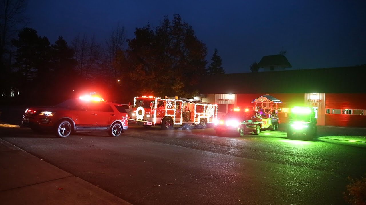 South King Fire Santa Parade 2024
