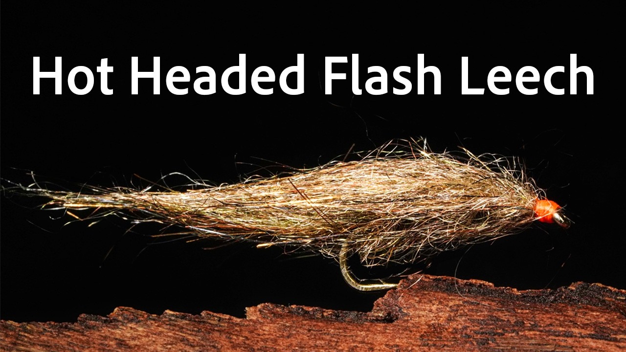 Как связать мушку Hot Headed Flash Leech | Урок по вязанию мушек