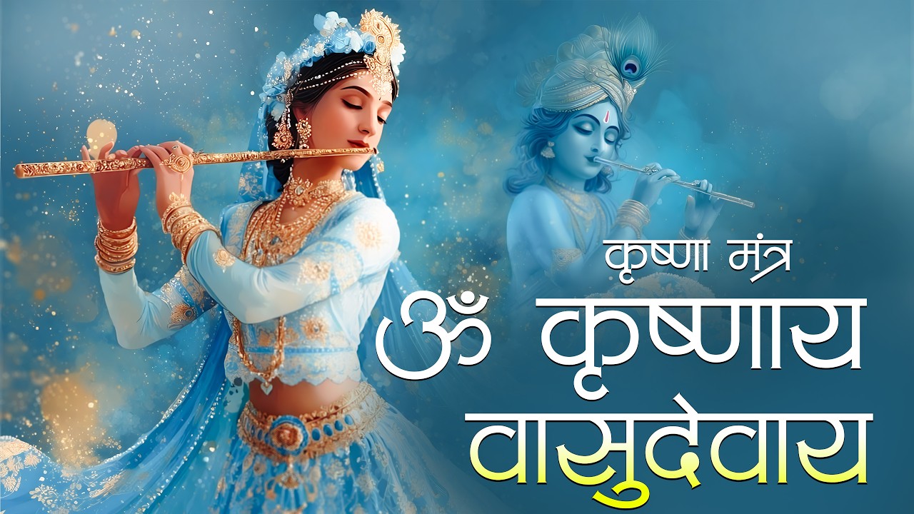 श्रीकृष्ण मंत्र | ॐ कृष्णाय वाशुदेवाय | Krishnaya Vasudevaya | ॐ कृष्णाय वासुदेवाय हरये परमात्मने