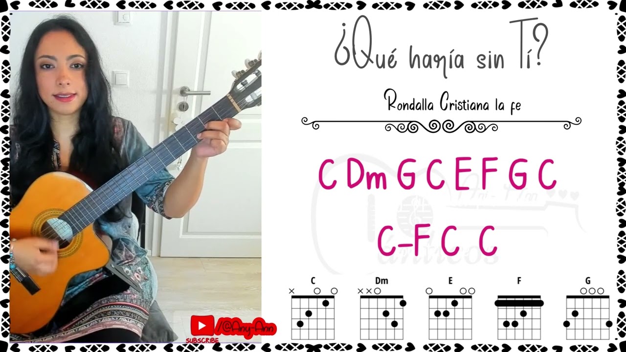 Que haria sin ti? Cover voz para mujer y para hombre  Rondalla cristiana la fe ♥️ 𝑳𝒆𝒕𝒓𝒂 𝒚 𝒂𝒄𝒐𝒓𝒅𝒆𝒔