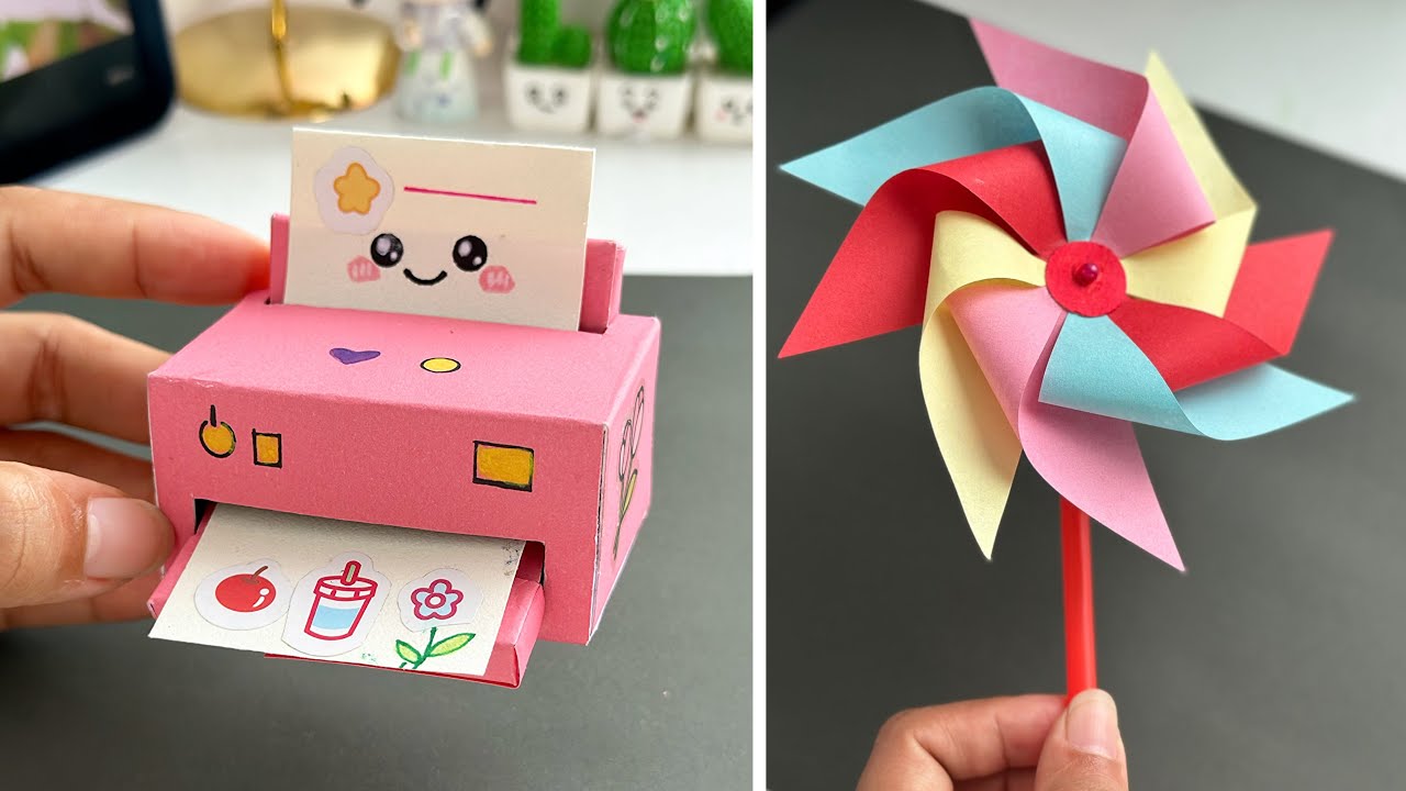 DIY easy paper craft ideas | miniature craft | school supplies | school project |Mukta Art And Craft