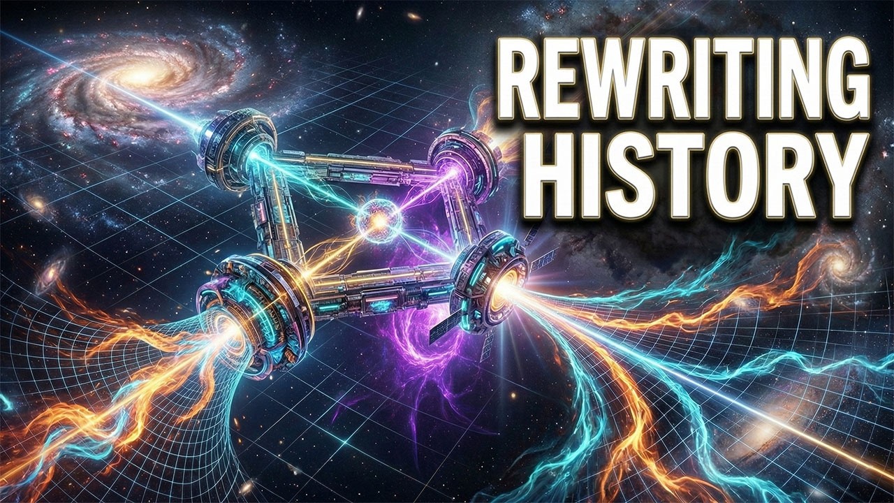 Wheeler Delayed Choice Experiment Rewriting History After It Happens